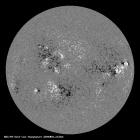 Latest SDO/HMI Magnetogram image of the Sun